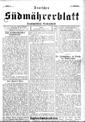 Deutsches Südmährerblatt