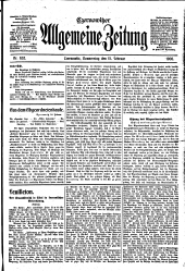 Czernowitzer Allgemeine Zeitung