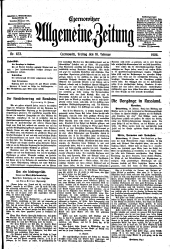 Czernowitzer Allgemeine Zeitung