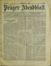 Prager Abendblatt