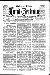 Österreichische Land-Zeitung