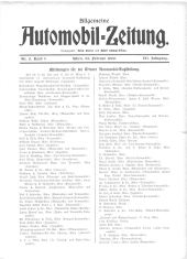 Allgemeine Automobil-Zeitung