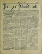 Prager Abendblatt