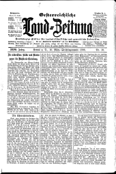 Österreichische Land-Zeitung