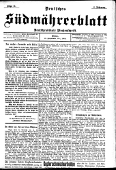 Deutsches Südmährerblatt