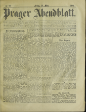 Prager Abendblatt