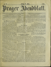 Prager Abendblatt