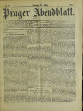 Prager Abendblatt