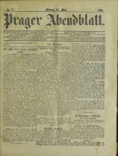 Prager Abendblatt