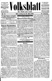 Volksblatt für Stadt und Land