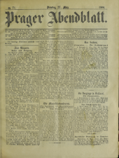 Prager Abendblatt