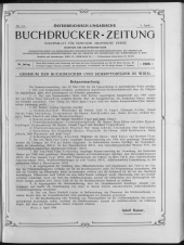 Buchdrucker-Zeitung