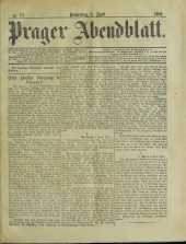 Prager Abendblatt