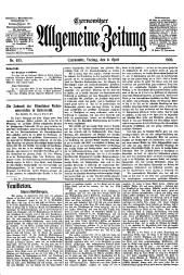 Czernowitzer Allgemeine Zeitung