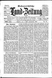 Österreichische Land-Zeitung