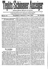 Teplitz-Schönauer Anzeiger