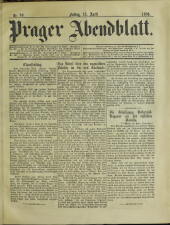 Prager Abendblatt