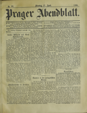 Prager Abendblatt