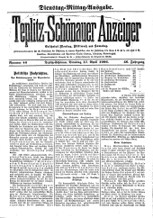 Teplitz-Schönauer Anzeiger