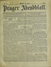 Prager Abendblatt