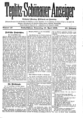 Teplitz-Schönauer Anzeiger