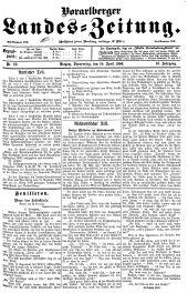 Vorarlberger Landes-Zeitung