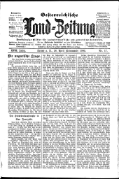 Österreichische Land-Zeitung