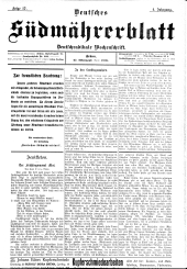 Deutsches Südmährerblatt