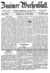 Znaimer Wochenblatt