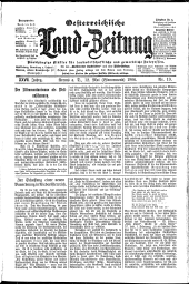 Österreichische Land-Zeitung