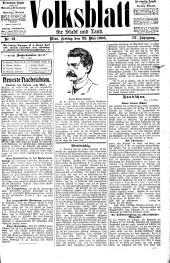 Volksblatt für Stadt und Land