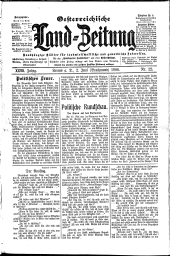 Österreichische Land-Zeitung