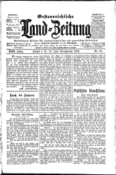 Österreichische Land-Zeitung