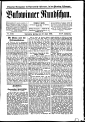 Bukowinaer Rundschau