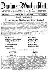 Znaimer Wochenblatt