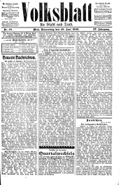 Volksblatt für Stadt und Land