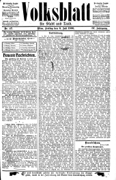 Volksblatt für Stadt und Land