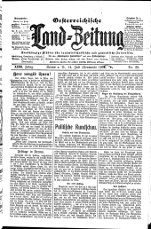 Österreichische Land-Zeitung