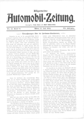 Allgemeine Automobil-Zeitung