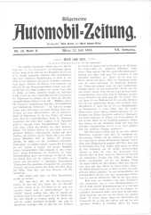 Allgemeine Automobil-Zeitung