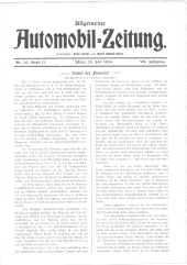 Allgemeine Automobil-Zeitung