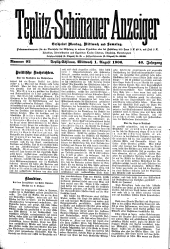 Teplitz-Schönauer Anzeiger