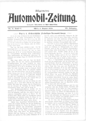 Allgemeine Automobil-Zeitung