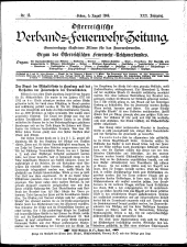 Österreichische Verbands-Feuerwehr-Zeitung