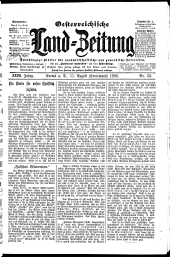 Österreichische Land-Zeitung