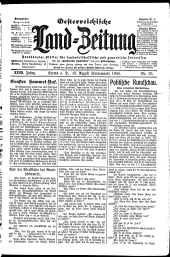 Österreichische Land-Zeitung