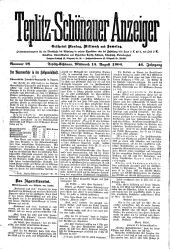 Teplitz-Schönauer Anzeiger