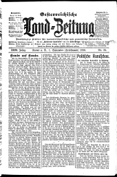 Österreichische Land-Zeitung