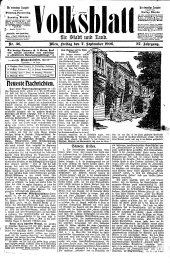 Volksblatt für Stadt und Land