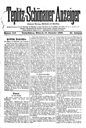 Teplitz-Schönauer Anzeiger